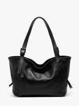 Schoudertas Caviar Leder Milano Zwart caviar CA24065