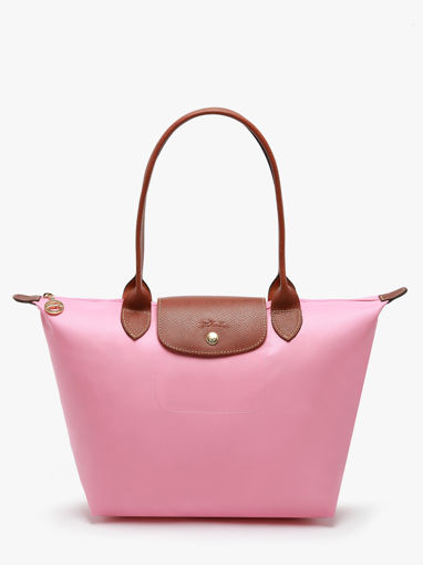 Longchamp Le pliage original Schoudertas Roze
