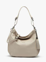 Schoudertas Tas Caviar Leder Milano Beige caviar CA24068