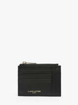 Kaarthouder Leder Lancaster Zwart dune 22