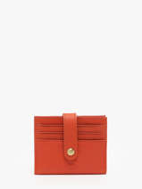 Kaarthouder Leder Katana Oranje marina 753130B
