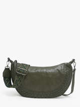 Cross Body Tas Winter Tresse Miniprix Groen winter tresse 6003