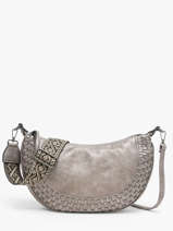 Cross Body Tas Winter Tresse Miniprix Zilver winter tresse 6003