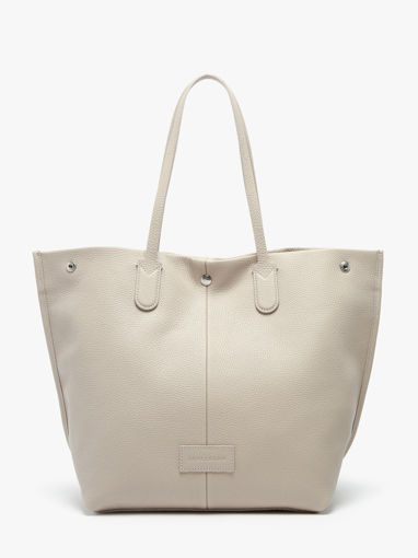 Longchamp Essential cuir Schoudertas Blauw