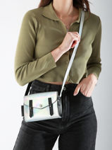 Cross Body Tas Le Mini Indispensable Givre Paul marius Zilver givre MINIGIV-vue-porte