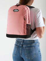 Rugzak Vans Roze backpack VN0A5FOK-vue-porte