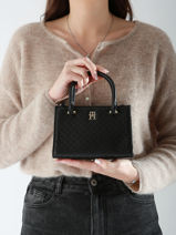 Hand Tas Th Eternity Tommy hilfiger Zwart th eternity AW16932-vue-porte