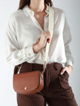 Longchamp Epure timeless Cross bodytas Bruin-vue-porte