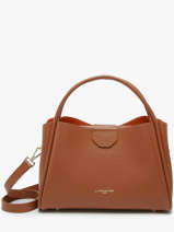 Handtassen Ida Double Leder Lancaster Bruin ida double 84