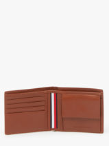 Portefeuille Leder Tommy hilfiger Bruin th premium AM13032-vue-porte