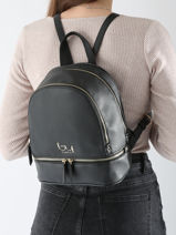 Rugzak By byblos Zwart emma BS01A08-vue-porte
