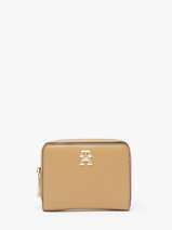 Portefeuille Tommy hilfiger Bruin th soft AW16917
