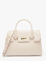 Cross Body Tas Milano Cosmos Leder Lancaster Beige milano cosmos 77