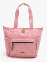 Schoudertas A4 Formaat Adventurer Gerecycleerd Polyester Cabaia Roze adventurer TOTEBAGM