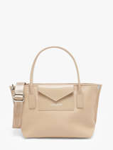 Cross Body Tas Maya Leder Lancaster Goud maya 88