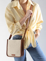Cross Body Tas San Francisco Etrier Bruin san francisco ESAN087S-vue-porte