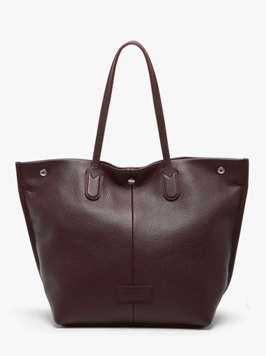 Longchamp Essential cuir Schoudertas Blauw