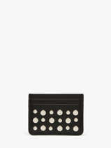Kaarthouder Domino Leder En Studs Sonia rykiel Zwart domino AC52LE14