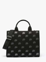 Cross Body Tas K Autograph Katoen Karl lagerfeld Zwart k autograph A1W50025
