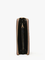 Portefeuille Leder Karl lagerfeld Bruin k signature A1W32106-vue-porte