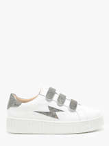 Sneakers Jane Uit Leder Vanessa wu Grijs women BK2231AT