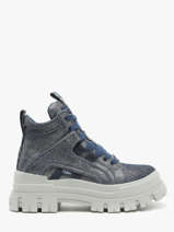 Sneakers Aspha Nc Mid Buffalo Blauw women 1622560