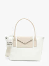 Cross Body Tas Maya Leder Lancaster Beige maya 88