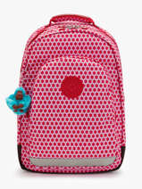 Rugzak 2 Compartimenten Kipling Rood back to school / pbg PBGI7090