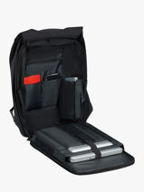 Business Rugzak 1 Compartiment Met 15" Laptopvak Samsonite Zwart securipak 2.0 150941-vue-porte
