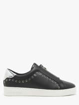 Sneakers Keaton Uit Leder Michael kors Zwart women EFP3L001