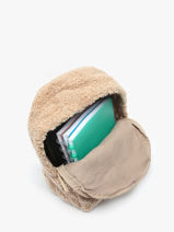 Mini Rugzak Kidzroom Beige huggie buddies 3000188-vue-porte