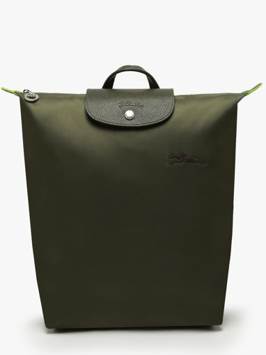 Longchamp Le pliage green Rugzak Bruin