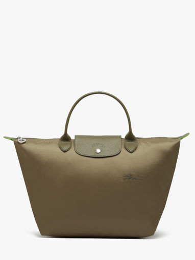 Longchamp Le pliage green Handtas Bruin