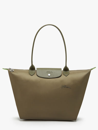 Longchamp Le pliage green Schoudertas Groen