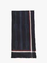 Sjaal Tommy hilfiger Blauw essentiel AW17351