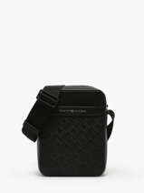 Cross Body Tas Tommy hilfiger Zwart monogram AM13307