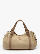 Schoudertas Canvas Katoen Gerard darel Beige canvas DBS01450