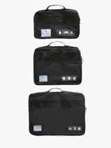 Reistasje Snowball Zwart travel 38028