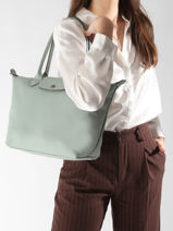 Longchamp Le pliage xtra Schoudertas Blauw-vue-porte