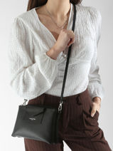 Cross Body Tas Maya Lancaster Zwart maya 100-vue-porte