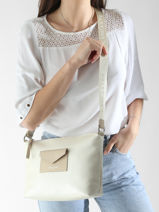 Cross Body Tas Maya Lancaster Beige maya 84-vue-porte