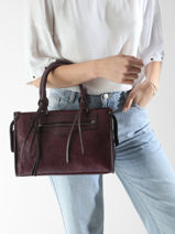 Handtas Winter Lace Miniprix Violet winter lace 3682-vue-porte