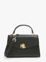 Handtassen Farrah Leder Lauren ralph lauren Zwart farrah 31968761