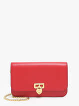 Avondtas Tanner Heart Padlock Leder Lauren ralph lauren Rood tanner 32962115