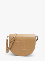 Cross Body Tas Anstey Leder Lauren ralph lauren Beige anstey 31950130