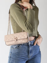 Cross Body Tas Bessey Guess Roze bessey GP952221-vue-porte