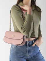 Cross Body Tas Daryna Guess Roze daryna VG949321-vue-porte