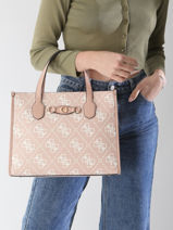 Cross Body Tas Izzy Guess Beige izzy OQ865422-vue-porte