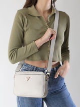 Cross Body Tas Emilia Guess Grijs emilia BG877814-vue-porte