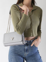Cross Body Tas Noelle Guess Blauw noelle ZG787921-vue-porte